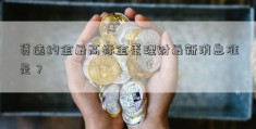 贷违约金最高标金蛋理财最新消息准是？